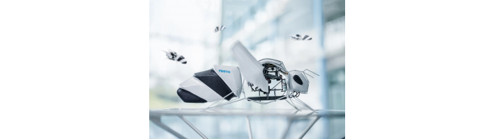 Festo представила на выставке Hannover Messe 2024 автономного робота-пчелу BionicBee