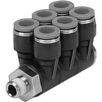 Коллектор Festo QSLV6-G1/4-6