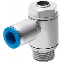 Пневмодроссель Festo GRLA-M5-QS-4-LF-C