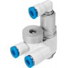 Пневмодроссель Festo GRXA-HG-1/8-QS-4