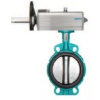 Затвор с приводом Festo VZAS-C-250-16…-V3-E-PDM