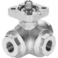 Шаровой кран Festo VZBM-11/2-RP-25-F-3L-F0405-B2B3
